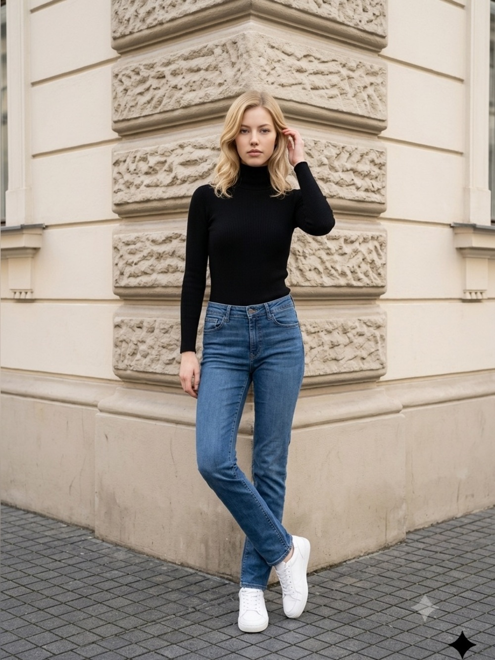 Levi’s 724 High Rise Medium Blue Jeans - Comfortable Straight Fit
